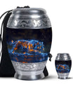 Fire Essence - Tiger Urn Memorial, Funeral Cremation Urn For Ashes