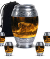 Firelit Majesty - Tiger Urn Memorial, Funeral Cremation Urn