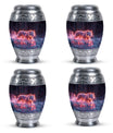 Crimson Ember Stalker - Tiger Urn Memorial, Funeral Shape Urn