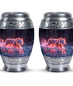 Crimson Ember Stalker - Tiger Urn Memorial, Funeral Shape Urn