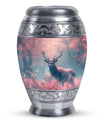 Deer Grove - Deer Urn Memorial, Funeral Cremation Urn For Ashes