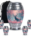 Deer Grove - Deer Urn Memorial, Funeral Cremation Urn For Ashes