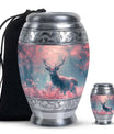 Deer Grove - Deer Urn Memorial, Funeral Cremation Urn For Ashes