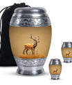 Autumn Dee - Deer Urn Memorial, Funeral Cremation Urn For Ashes