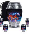 Lava Paws - Dog Urn Memorial, Funeral Cremation Urn For Ashes