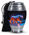 Lava Paws - Dog Urn Memorial, Funeral Cremation Urn For Ashes