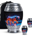 Lava Paws - Dog Urn Memorial, Funeral Cremation Urn For Ashes