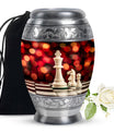 Chess Urn For Ashes Adult Male Large Memorial, Funeral Urn For Ashes