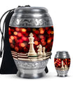 Chess Urn For Ashes Adult Male Large Memorial, Funeral Urn For Ashes