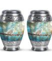 Dove Burial Urns For Adult Human Ashes Memorial, Funeral Shape Urn