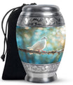 Dove Burial Urns For Adult Human Ashes Memorial, Funeral Shape Urn