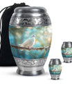 Dove Burial Urns For Adult Human Ashes Memorial, Funeral Shape Urn