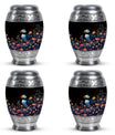 Puffin Bird Medium Urn Memorial, Funeral Shape Urn