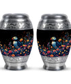 Puffin Bird Medium Urn Memorial, Funeral Shape Urn