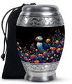 Puffin Bird Medium Urn Memorial, Funeral Shape Urn
