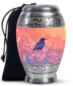 Puffin Bird Urn For Ashes Large Memorial, Funeral Urn For Ashes