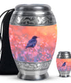 Puffin Bird Urn For Ashes Large Memorial, Funeral Urn For Ashes