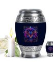 Zodiac Cremation Boxes For Human Ashes Memorial, Funeral Shape Urn