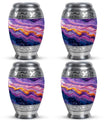 Abstract Adult Urn Large Memorial, Funeral Urn For Ashes