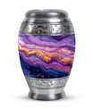 Abstract Adult Urn Large Memorial, Funeral Urn For Ashes