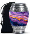 Abstract Adult Urn Large Memorial, Funeral Urn For Ashes