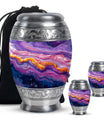 Abstract Adult Urn Large Memorial, Funeral Urn For Ashes