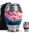 Abstract Urns For Adults Memorial, Funeral Cremation Urn