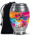 Abstract Urn For Ashes Adult Male Large Memorial, Funeral Urn For Ashes