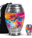Abstract Urn For Ashes Adult Male Large Memorial, Funeral Urn For Ashes