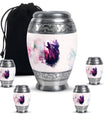 Wolf Howling Funeral Urn For Adult Ashes Memorial, Funeral Cremation Urn