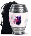 Wolf Howling Funeral Urn For Adult Ashes Memorial, Funeral Cremation Urn