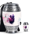 Wolf Howling Funeral Urn For Adult Ashes Memorial, Funeral Cremation Urn