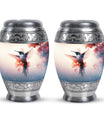 Humming Bird Keepsake For Ashes Funeral, Ashes Cremation Urn
