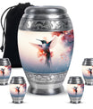 Humming Bird Keepsake For Ashes Funeral, Ashes Cremation Urn