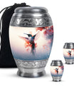 Humming Bird Keepsake For Ashes Funeral, Ashes Cremation Urn