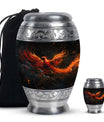Phoenix Urn For Human Ashes Dad Funeral, Ashes Memorial Urn