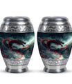 Dragon Small Urn For Ashes Funeral, Ashes Cremation Urn