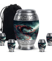 Dragon Small Urn For Ashes Funeral, Ashes Cremation Urn