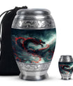 Dragon Small Urn For Ashes Funeral, Ashes Cremation Urn