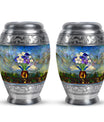 Stained Glass Urns For Human Ashes Large Funeral, Ashes Urn For Ashes