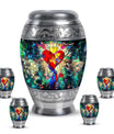 Stained Glass Ashes Keepsake Funeral, Ashes Cremation Urn