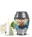 Stained Glass Cremation Urns Funeral, Ashes Memorial Urn