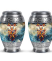 Stained Glass Cremation Urns Funeral, Ashes Memorial Urn