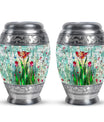 Stained Glass Cool Urns For Ashes Funeral, Ashes Urn For Ashes