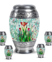 Stained Glass Cool Urns For Ashes Funeral, Ashes Urn For Ashes