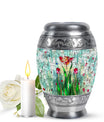 Stained Glass Cool Urns For Ashes Funeral, Ashes Urn For Ashes