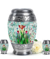 Stained Glass Cool Urns For Ashes Funeral, Ashes Urn For Ashes