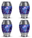 Cosmic Dragonfly Small Ashes Urn Funeral, Ashes Memorial Urn
