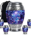 Cosmic Dragonfly Small Ashes Urn Funeral, Ashes Memorial Urn