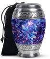 Cosmic Dragonfly Small Ashes Urn Funeral, Ashes Memorial Urn